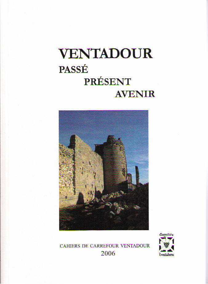Livre Ventadour, Passé Présent Avenir page de couverture