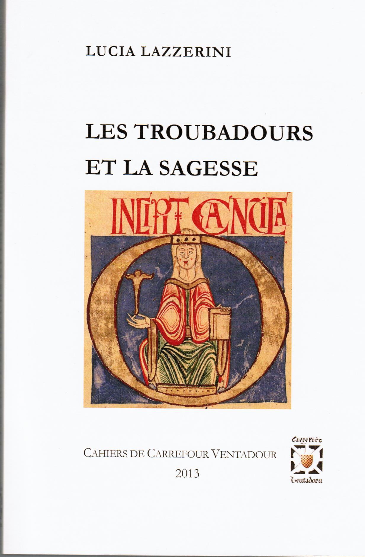 Livre Les Troubadours et la Sagesse page de couverture