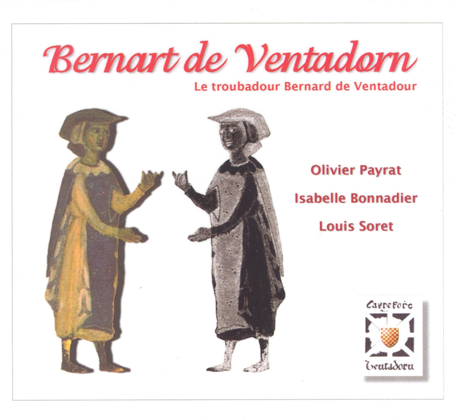 Pochette cd audio Bernart de Ventadour