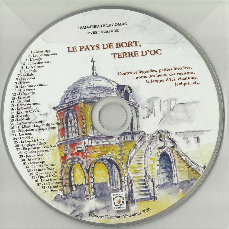CD audio Livre Le pays de Bort, terre d’oc