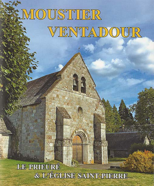 Livre Moustier-Ventadour, son prieuré et l’église Saint-Pierre page de couverture