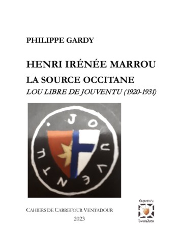 Livre Henri Irénée Marrou, la source occitane Page de couverture